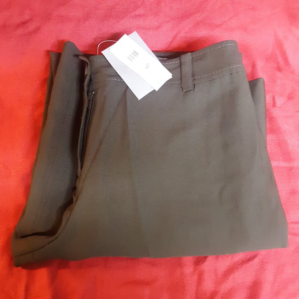 NWT Ann Taylor Brown Trousers Size 4 petite